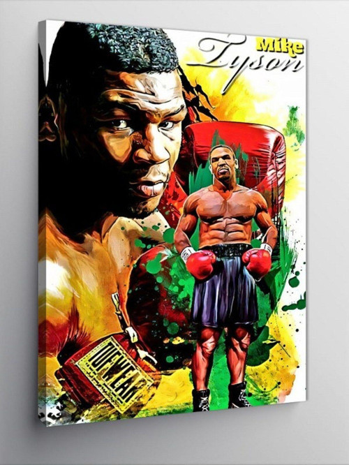 Kanvas Tablo Mike Tyson