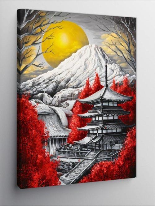 Kanvas Tablo Japonya