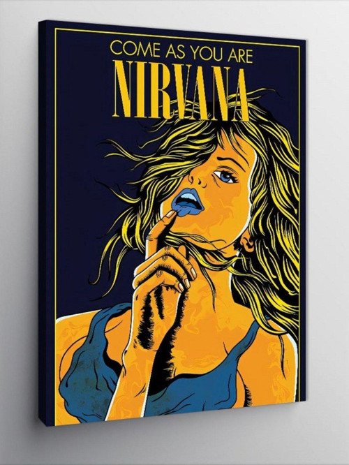 Kanvas Tablo Nirvana Olduğun Gibi Gel