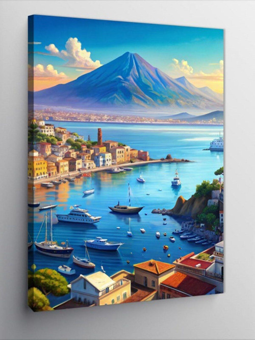 Kanvas Tablo Liman Manzarası