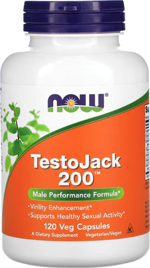 Testojack 200 Natural Testosteron Booster 120 Veg Capsul. Usa Version.3758