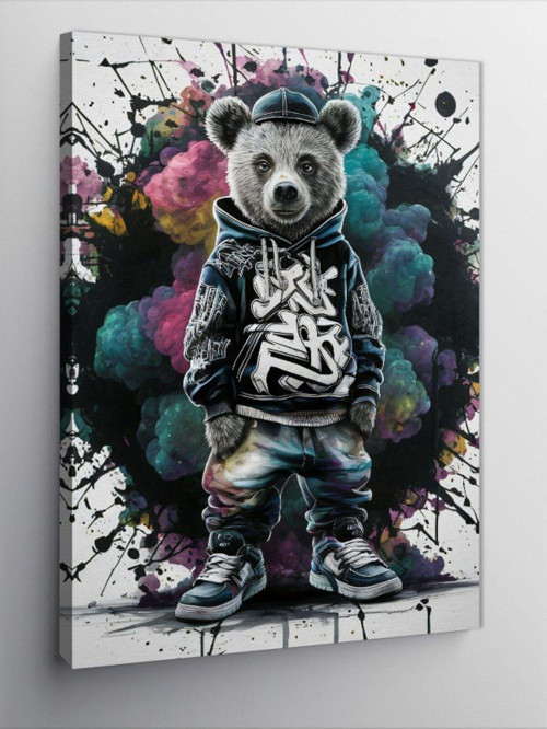 Kanvas Tablo Rapçi Panda