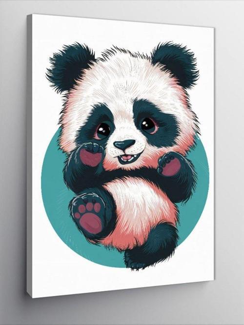 Kanvas Tablo Sevimli Yavru Panda