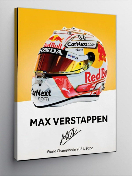 Kanvas Tablo Max Verstappen Formula 1