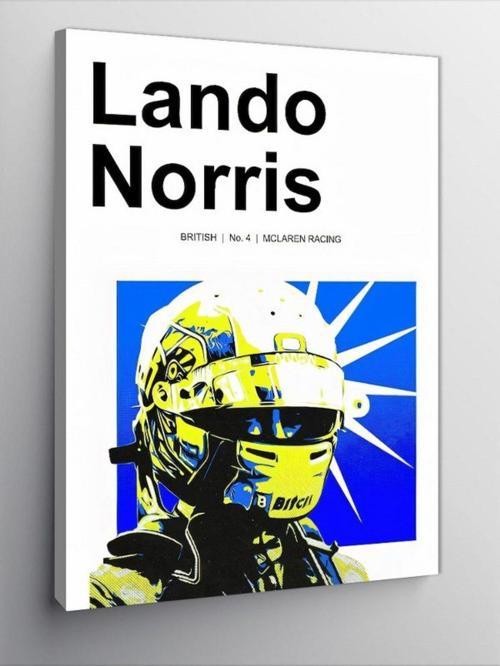 Kanvas Tablo Formula 1 Lando Norris