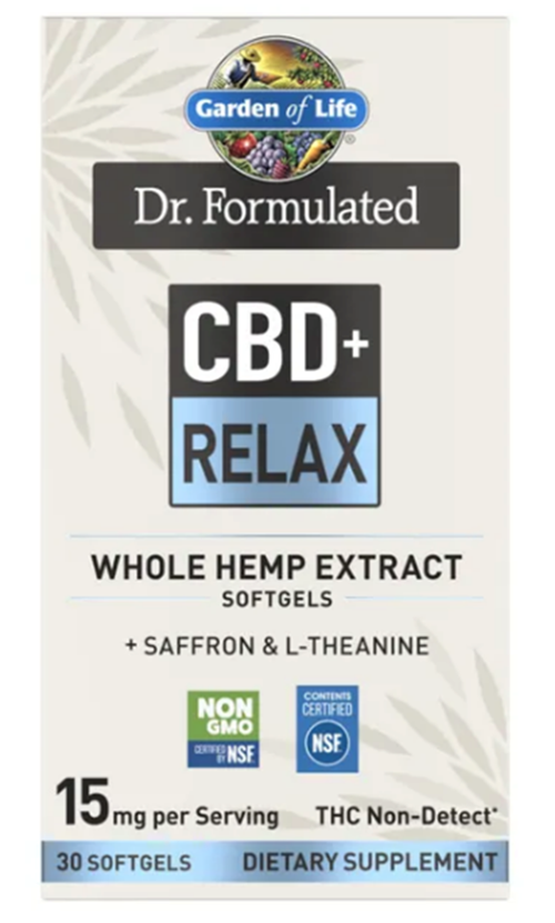 Garden Of Life Dr. Formulated Cbd+ Relax 30 Softgels. Ozelsporcugıdaların'Dan 3653