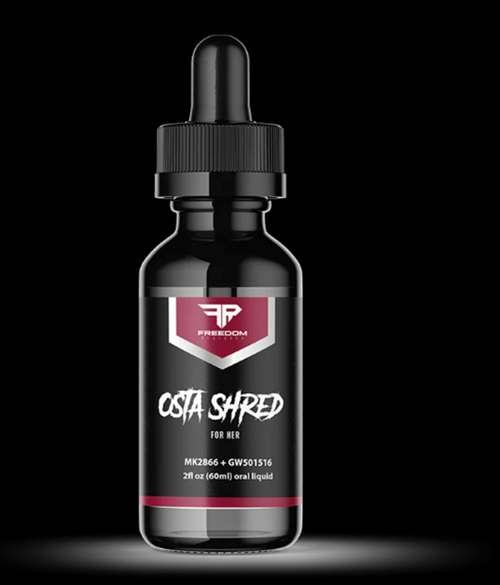 Swanson Freedom Research Osta Shred – Mk2866 + Gw501516 Cuting Combo 60Ml 15Mg.Made In Usa 3752