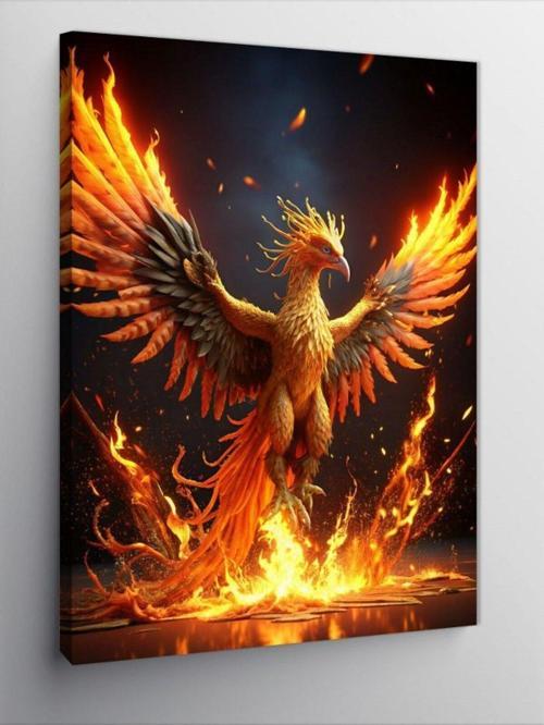 Kanvas Tablo Phonex Anka Kuşu