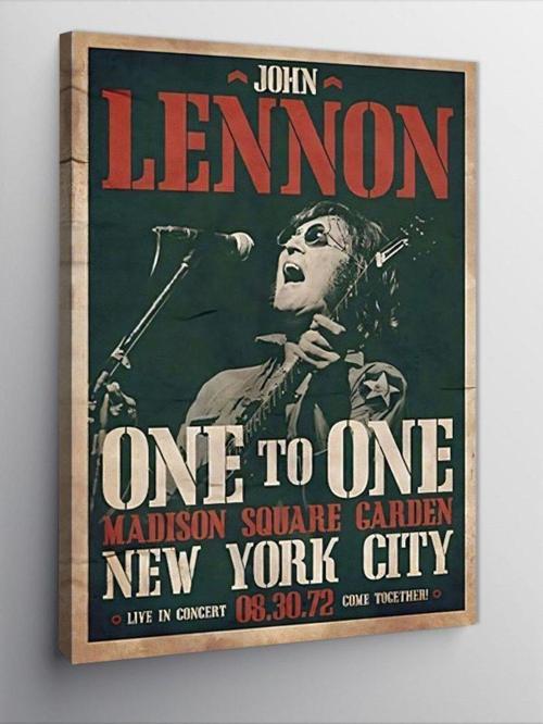 Kanvas Tablo John Lennon One To One Afiş