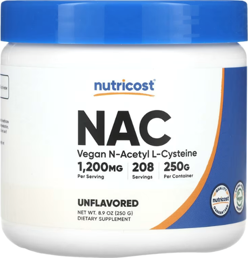 Swanson Nutricost N-Acetyl L-Cysteine (Nac) Powder 250 Gram.Usa Menşei