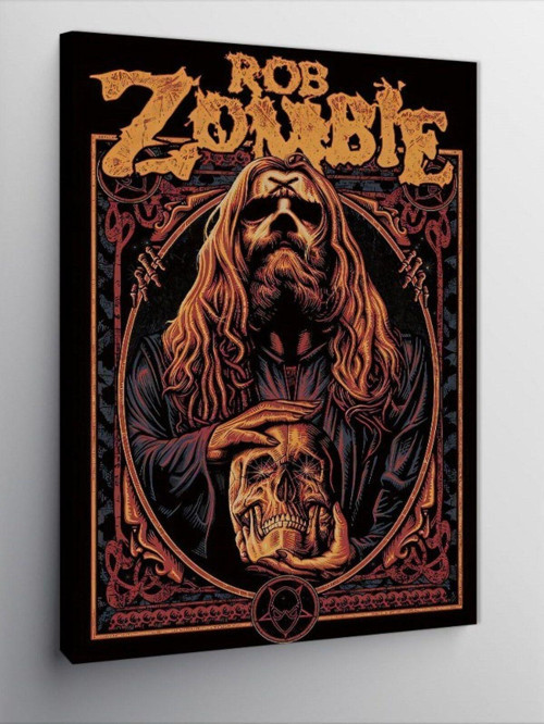 Kanvas Tablo Rob Zombie Kart