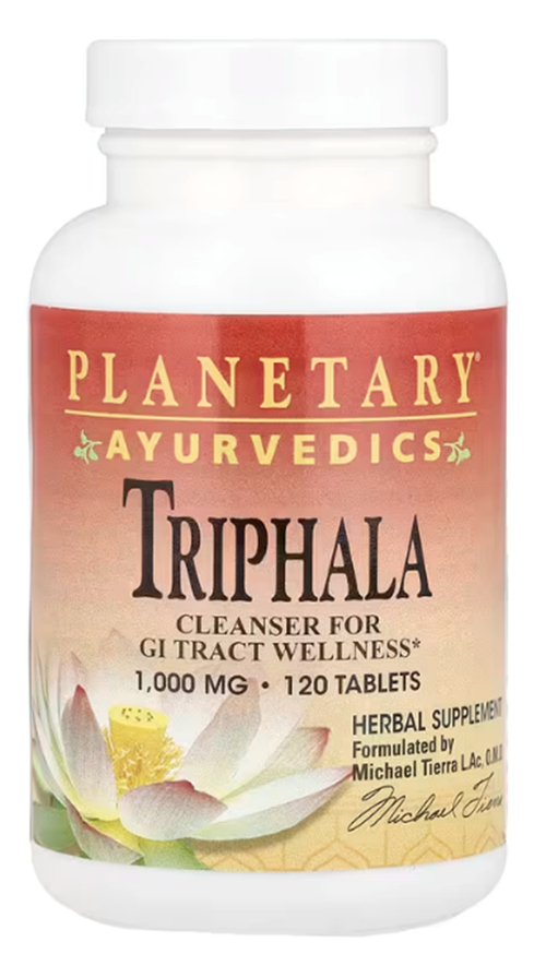 Swanson Planetary Herbals Ayurvedics Triphala 1000Mg 120 Tablet. Usa Menşei.Ozelsporcugıdaların'Dan 3634