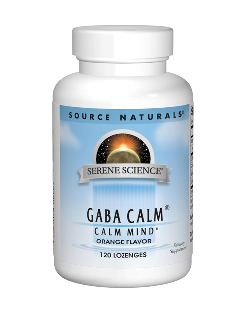 Swanson Source Naturals, Gaba Calm, Orange, 120 Lozenges. Usa Menşei. 3742