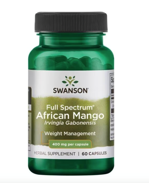 Full Spectrum African Mango Irvingia Gabonensis 400Mg 60 Capsul.Usa Menşei.3729