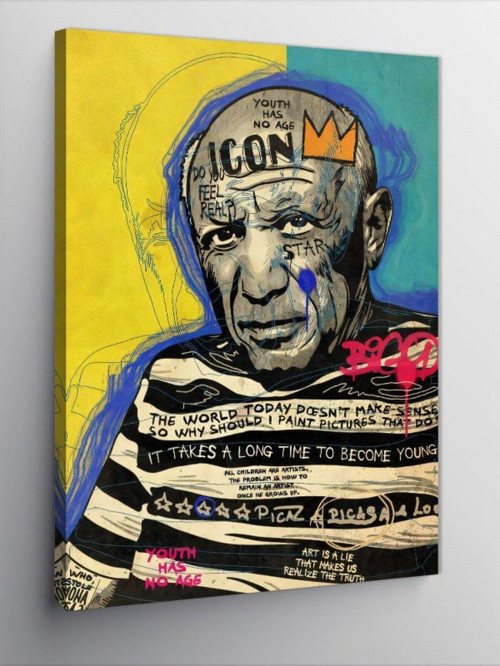 Kanvas Tablo Pop Art Picasso
