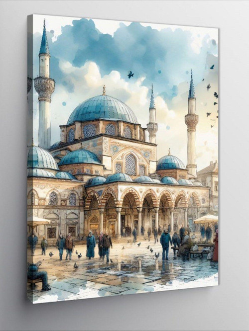 Kanvas Tablo Sultanahmet Camii