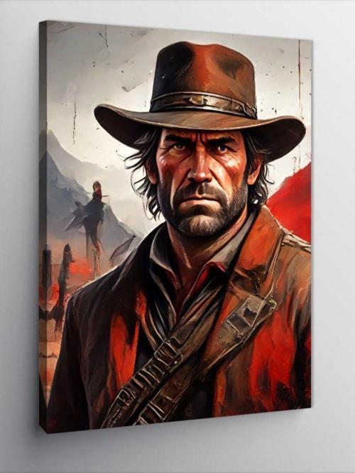 Kanvas Tablo Red Dead Redemption 2