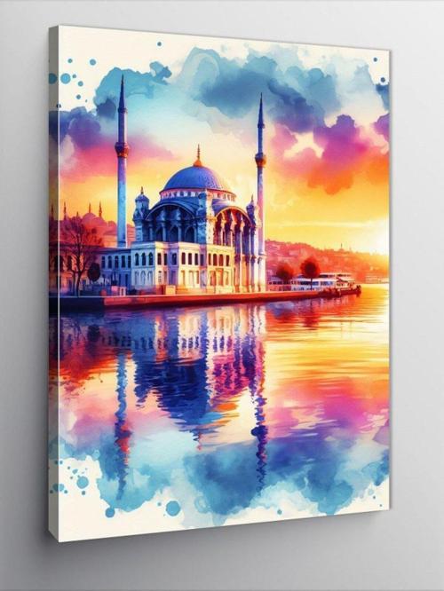Kanvas Tablo İstanbul Ortaköy Camii