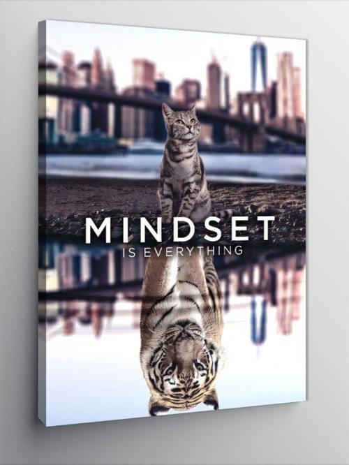 Kanvas Tablo Düşünce Her Şeydir