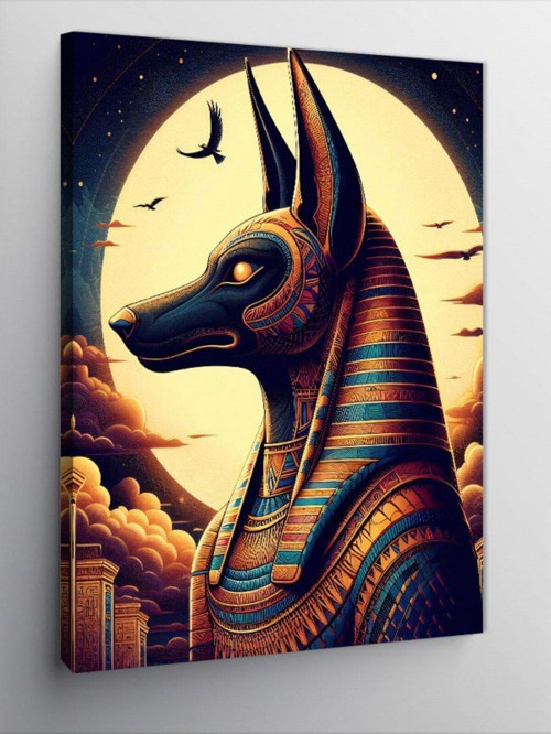Kanvas Tablo Anubis