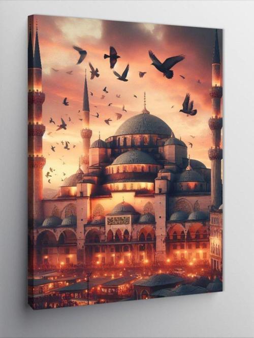 Kanvas Tablo Eminönü Camii İstanbul