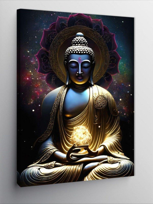 Kanvas Tablo Buda Heykeli