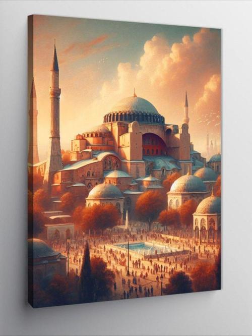 Kanvas Tablo İstanbul Ayasofya Camii