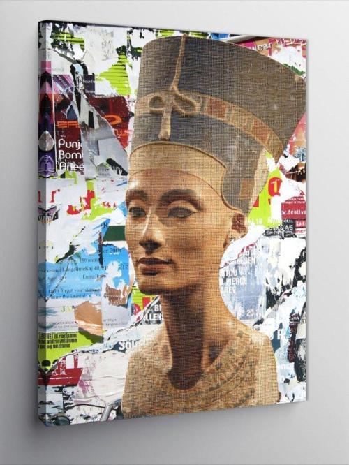 Kanvas Tablo Mısır Kraliçesi Nefertiti