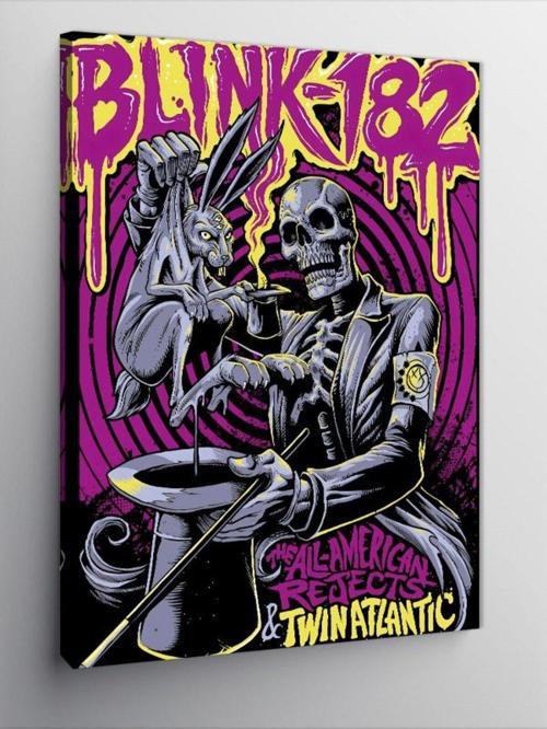 Kanvas Tablo Blink 182 Müzik Grubu