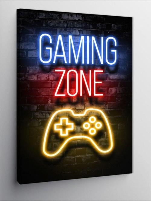 Kanvas Tablo Gaming Zone