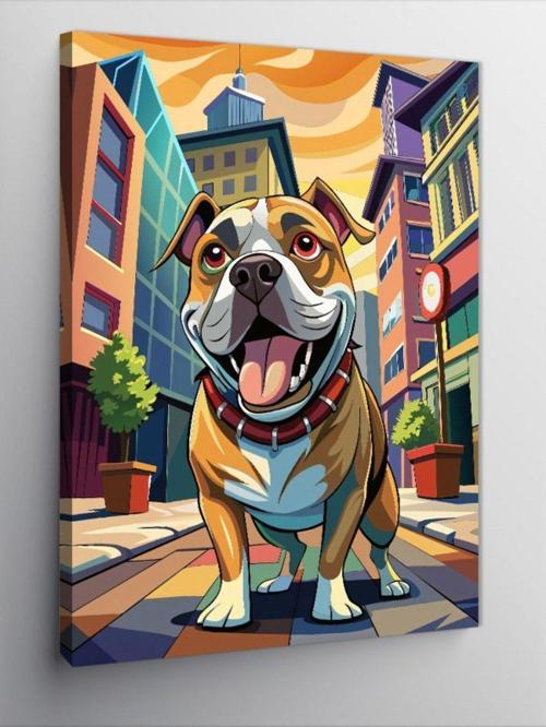Kanvas Tablo Sevimli Köpek