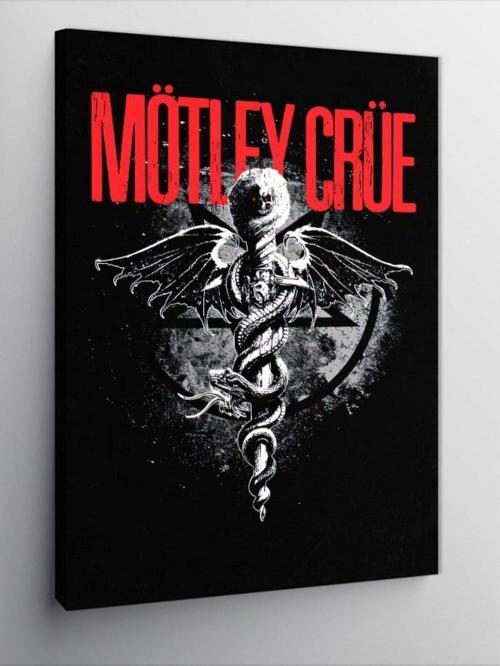 Kanvas Tablo Mötley Crüe