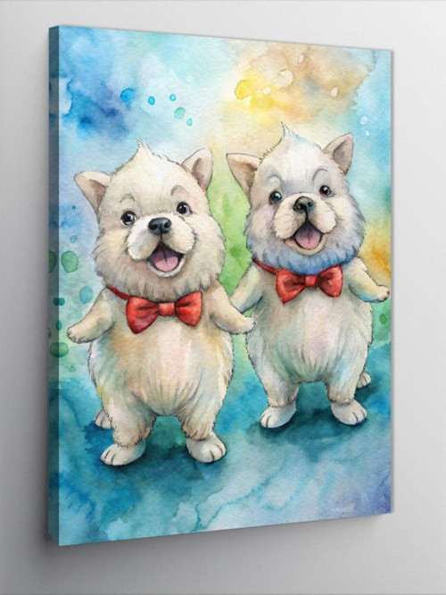 Kanvas Tablo Serinlik Köpekler