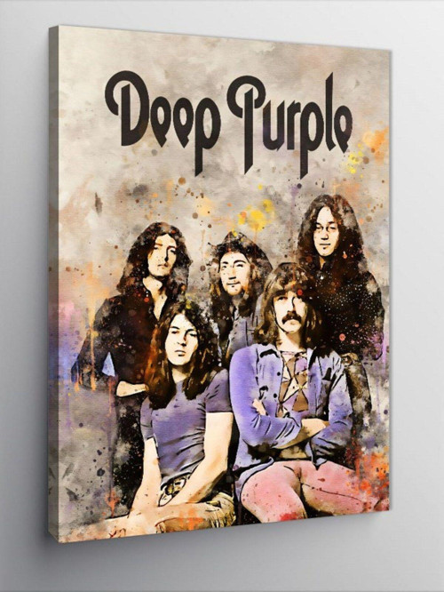 Kanvas Tablo Deep Purple Müzik Grubu