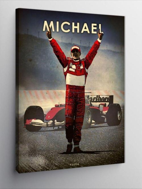 Kanvas Tablo Michael Schumacher Formula 1
