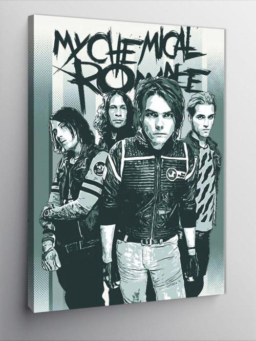 Kanvas Tablo My Chemical Romance Müzik Grubu