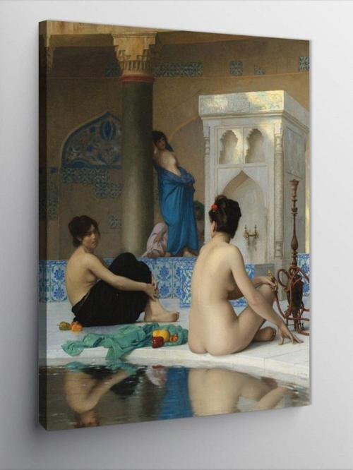 Kanvas Tablo Jean Leon Gerome Banyodan Sonra