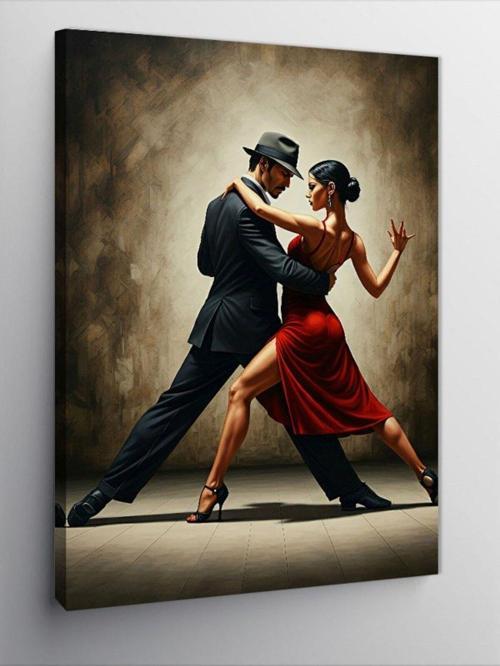 Kanvas Tablo Tango Çifti