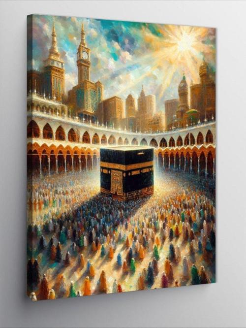Kanvas Tablo Kabe Ve Umre