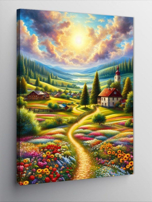 Kanvas Tablo Masal Yolu