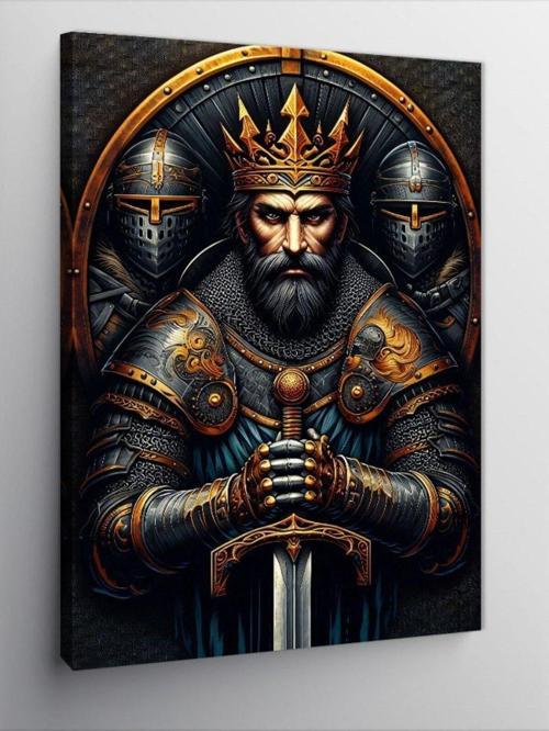 Kanvas Tablo Zırhlı Kral