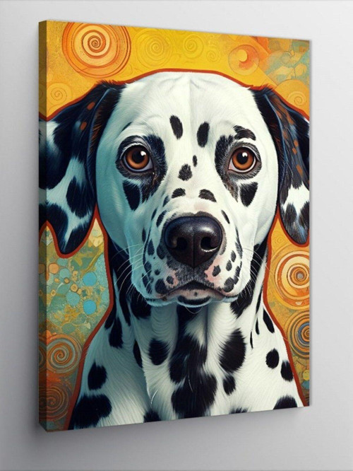 Kanvas Tablo Dalmaçyalı Köpek