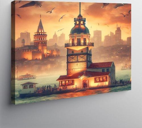 Kanvas Tablo Kız Kulesi
