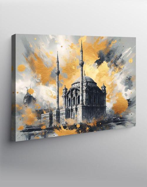 Kanvas Tablo İstanbul Ortaköy Camii
