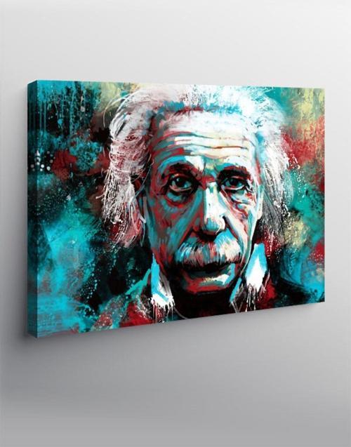 Kanvas Tablo Albert Einstein