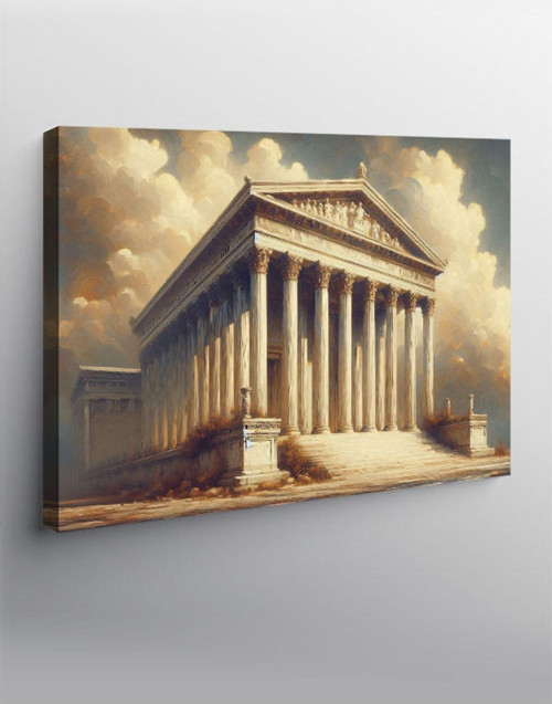 Kanvas Tablo Zeus'Un Tapınağı