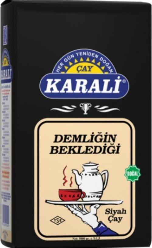 Karali Demliğin Beklediği Siyah Dökme Çay 5  kg
