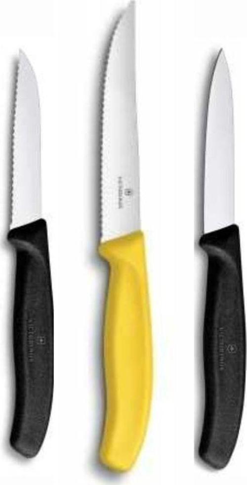 Gourmet Swissclassic Soyma Ve Biftek Pizza Bıçağı 3'Lü Set (12Cm-8Cm)