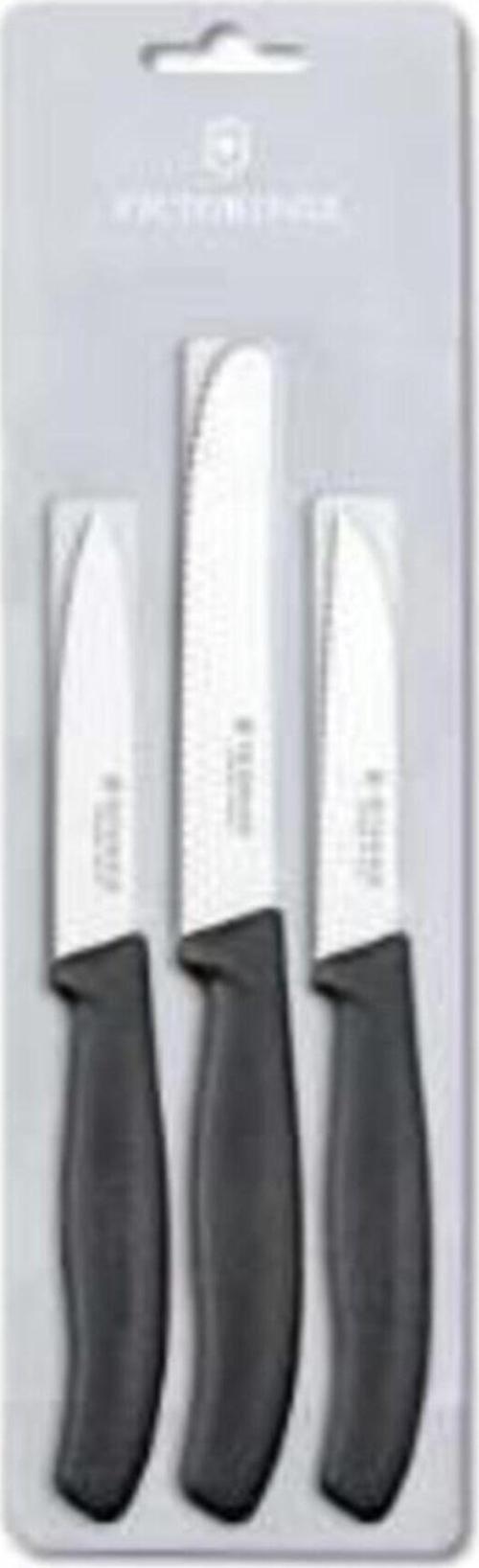 Swıss Classic Siyah Soyma Bıçak Seti Vt6.7113.3 3 Adet