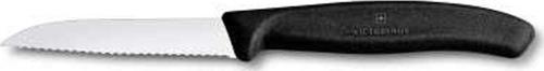 Vıctorınox 6.7433 8Cm Tırtıklı Soyma Bıçağı Black
